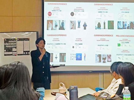大竹悠生分享了從自學到進入產業的歷程，強調從品牌企劃、設計到生產管理等各段經驗，皆是建立個人品牌的重要養分。